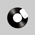[HeadphoneDog] 客制圖案LOGO-DJ黑膠唱片刷碟 薄型滑鼠墊 + 唱片造型封套 mousepad