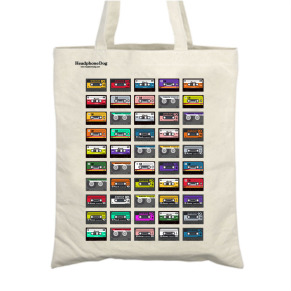 [HeadphoneDog] 經典錄音帶 卡帶 帆布購物袋/環保提袋 生日 耶誕 交換禮物