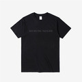 [HeadphoneDog] 可客制名字 經典音樂文字 No Music No Life 純棉T桖T-shirt_1