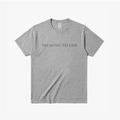 [HeadphoneDog] 可客制名字 經典音樂文字 No Music No Life 純棉T桖T-shirt