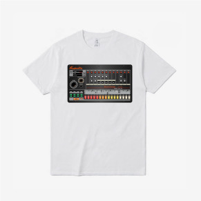 [HeadphoneDog] 經典 808 音樂鼓機 取樣機  純棉T桖T-shirt (Roland)