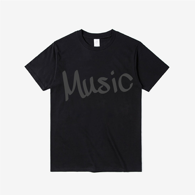 [HeadphoneDog] 可客制名字 經典Music文字 純棉T桖T-shirt 音楽 おんがく