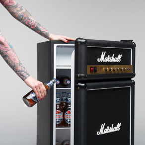 [台灣現貨] 正品Marshall 馬歇爾Fridge 經典音箱造型冰箱 4.4款 大款 冷凍+冷藏 126公升