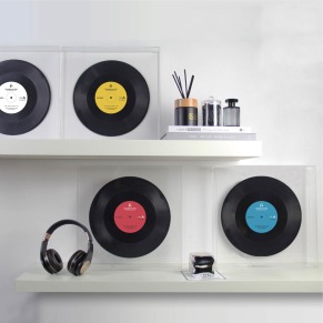 [HeadphoneDog] 黑膠唱片透明藝術框擺飾立體畫