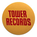TOWER RECORDS 雙片黑膠唱片墊(一組兩入)No Music, No Life