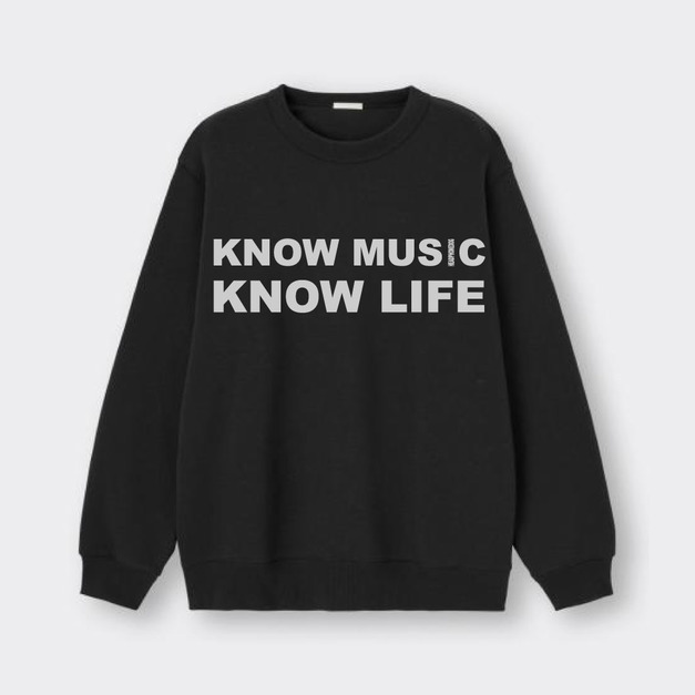 [HeadphoneDog] KNOW MUSIC,KNOW LIFE 懂音樂 懂生活 經典純棉T桖T-shirt 大學T