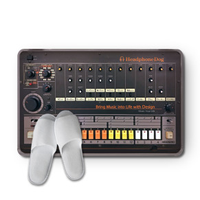 [HeadphoneDog] 經典 808 音樂鼓機 取樣機 腳踏墊/地墊 Effect Mat －可加購客制名字