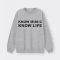 [HeadphoneDog] KNOW MUSIC,KNOW LIFE 懂音樂 懂生活 經典純棉T桖T-shirt 大學T_1