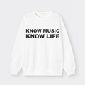 [HeadphoneDog] KNOW MUSIC,KNOW LIFE 懂音樂 懂生活 經典純棉T桖T-shirt 大學T_2