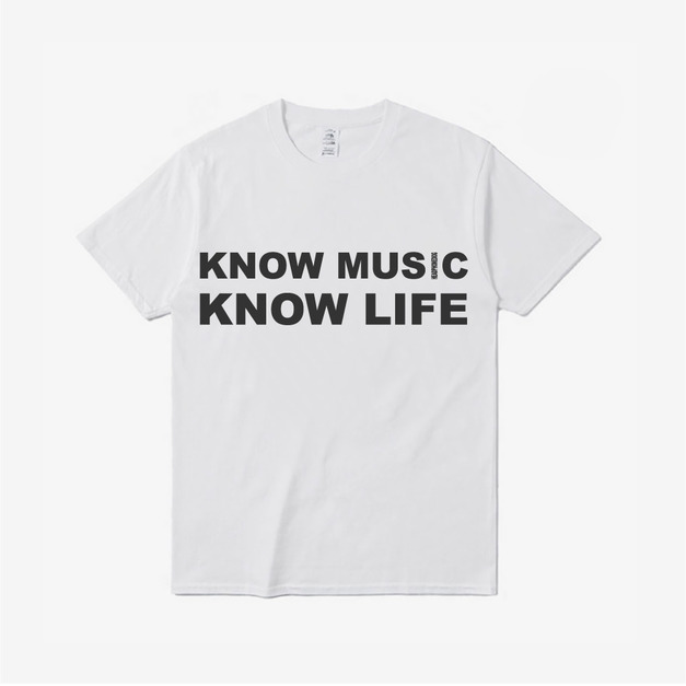 [HeadphoneDog] KNOW MUSIC,KNOW LIFE 懂音樂 懂生活 經典純棉T桖T-shirt 大學T