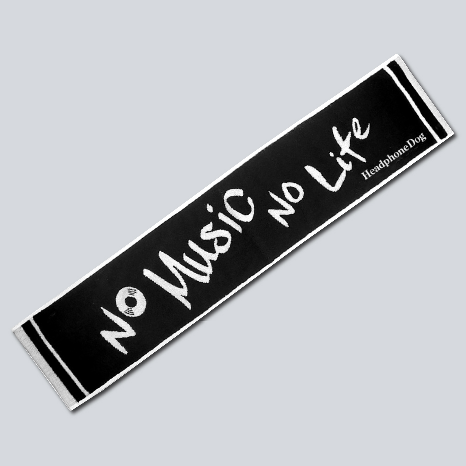 [HeadphoneDog] NO MUSIC NO LIFE運動毛巾-台灣製