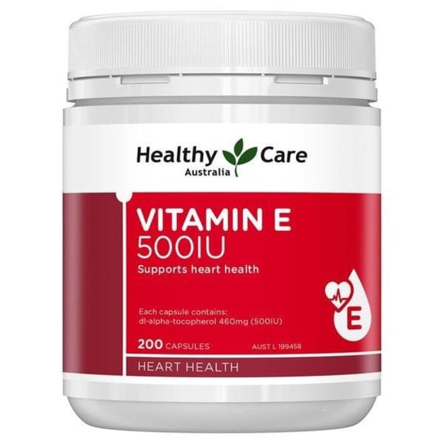 Healthy Care Vitamin E 維他命E 500IU 200粒
