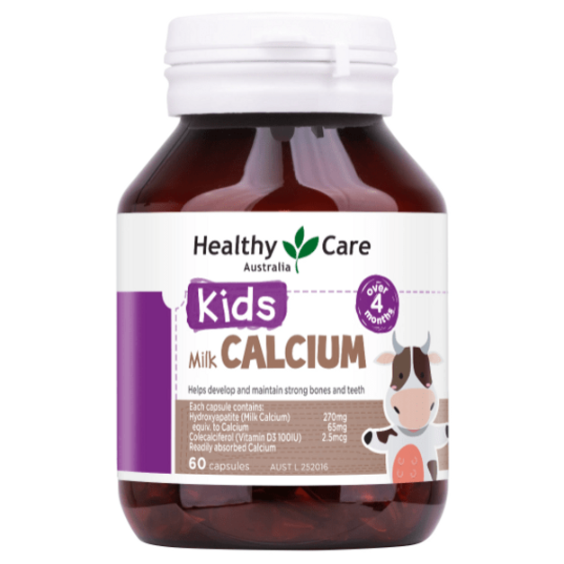 Healthy Care Kids Calcium 兒童乳鈣 60粒
