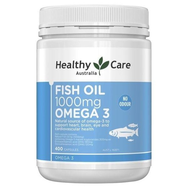 Healthy Care Fish oil 魚油 1000mg 400粒