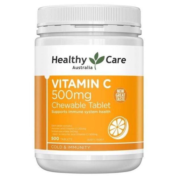 Healthy Care Vitamin C 維他命C咀嚼片  500mg 500粒