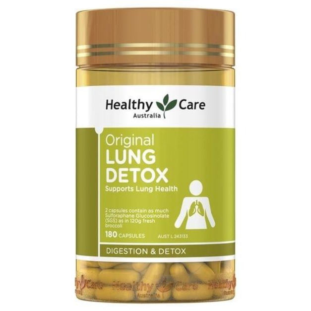 Healthy Care Lung Detox 清肺靈膠囊 180粒