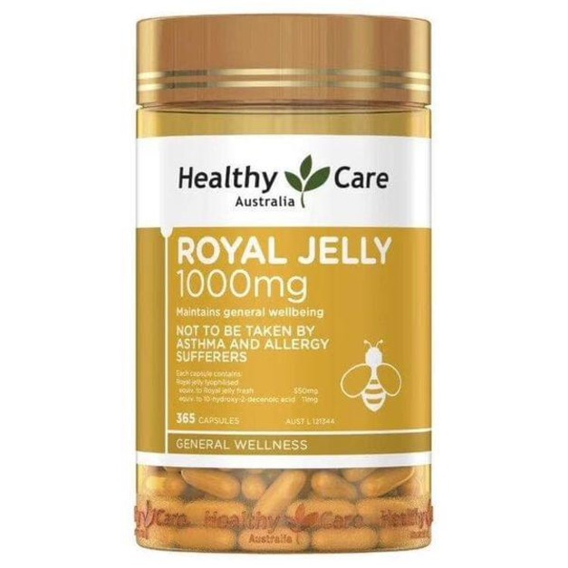 Healthy Care Royal Jelly 蜂王漿膠囊 365粒