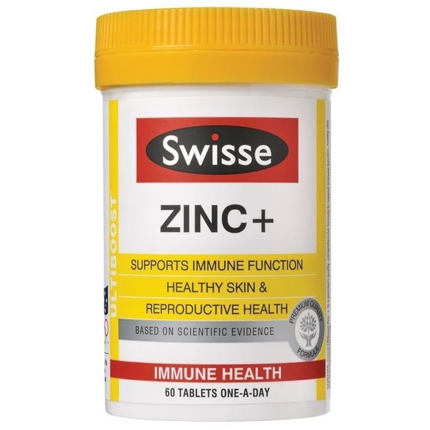 Swisse Zinc+ 複合維生素補鋅片 60片