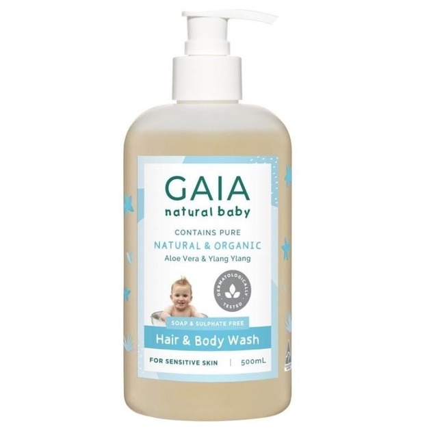 GAIA 蓋雅 嬰兒 沐浴洗髮合一、保濕乳液、按摩油、爽身粉