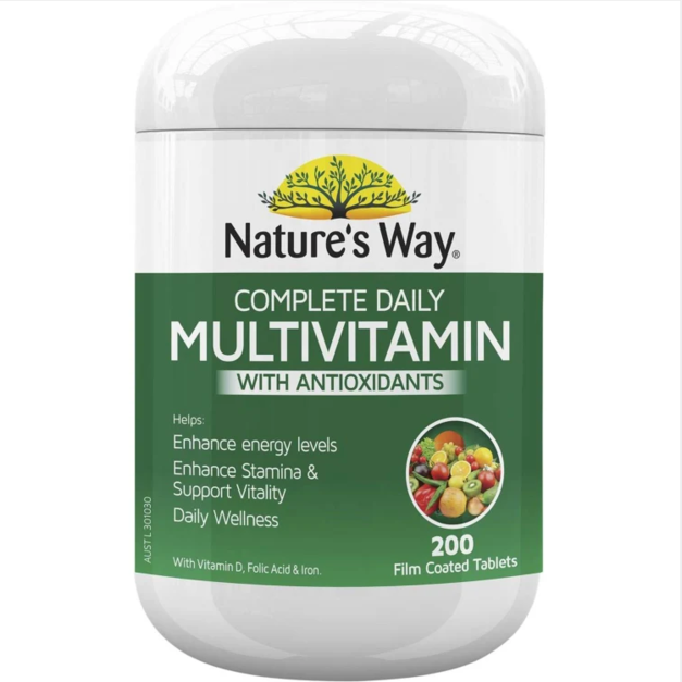 Nature's Way 佳思敏 綜合維生素片 200片