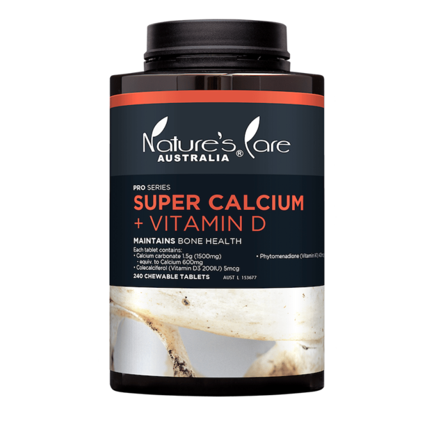 Nature's Care Super Calcium+Vitamin D 白金版鈣片+維他命D 240片