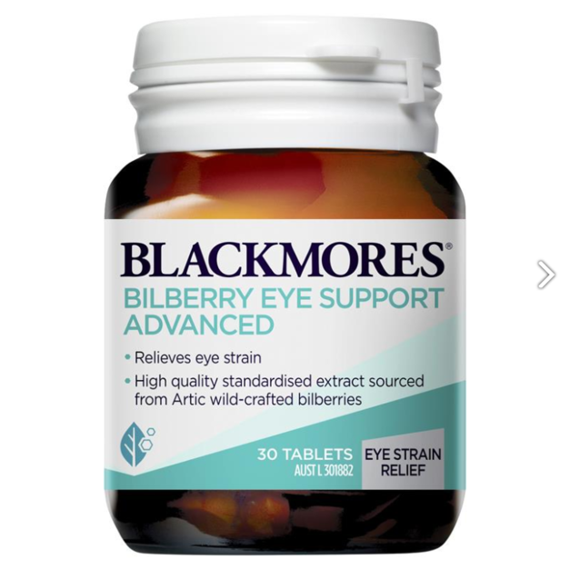 Blackmores Bilberry Eye Support 藍莓護眼 30粒