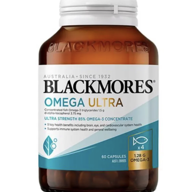 Blackmores Omega Ultra 四倍魚油 60粒