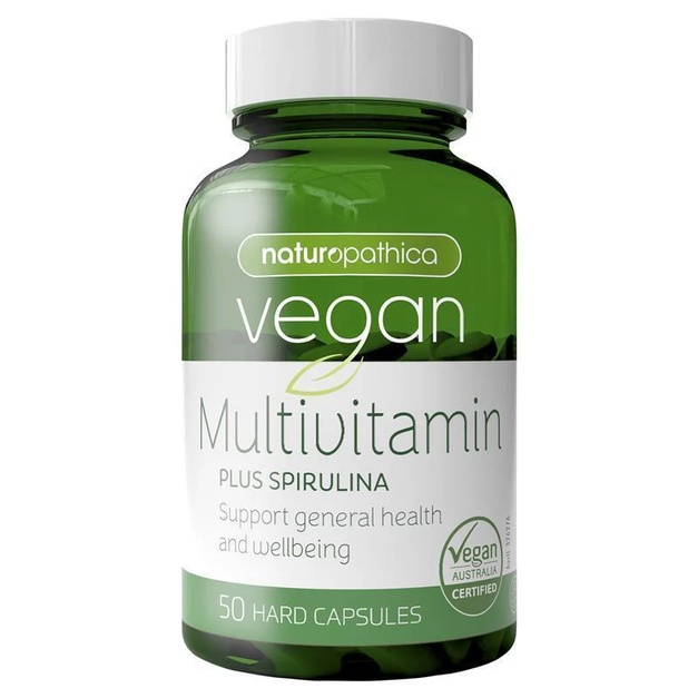 Naturopathica MultiVitamin+Spirulina 綜合維生素+螺旋藻 50顆