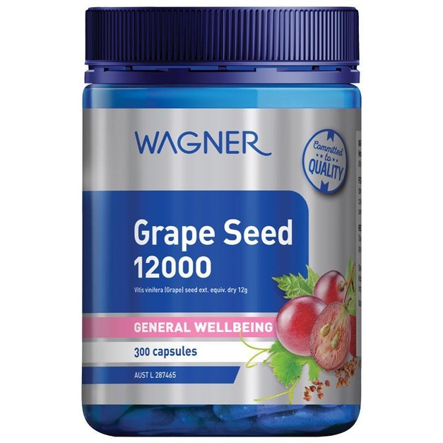 Wagner Grape Seed 葡萄籽 12000mg 300粒