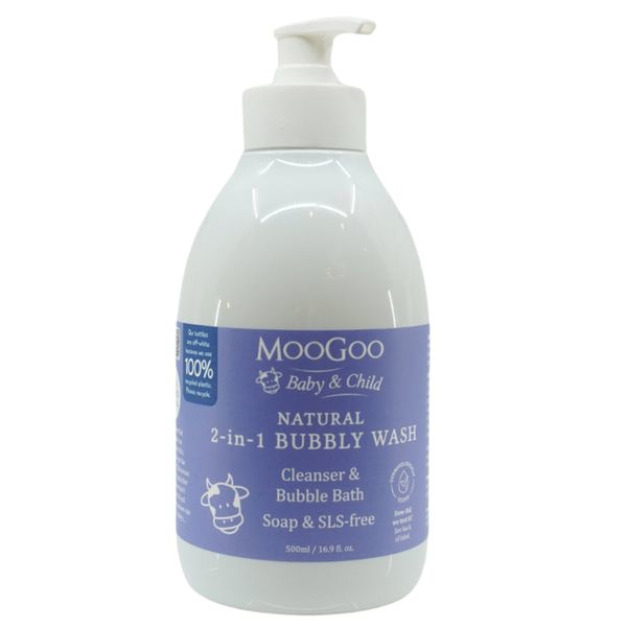 MooGoo 二合一寶寶泡泡浴 500ml