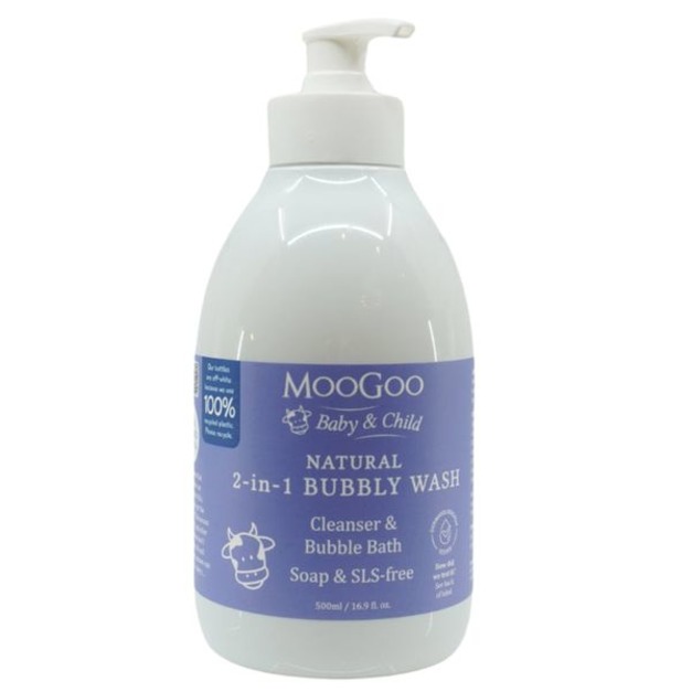 MooGoo 二合一寶寶泡泡浴 500ml