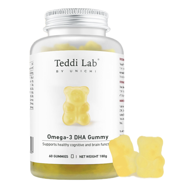 Unichi OMEGA-3 DHA Gummy DHA小熊軟糖 60粒