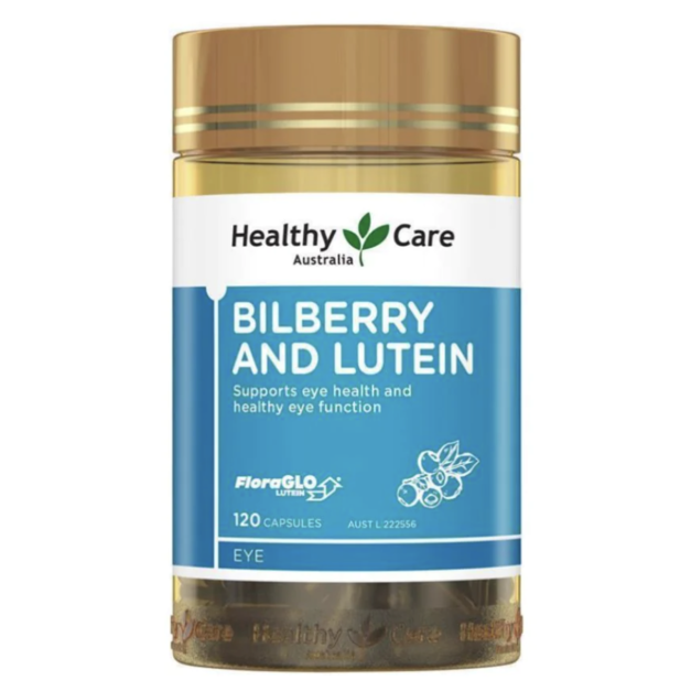 Healthy Care Bilberry and Lutein 藍莓葉黃素護眼膠囊 120粒
