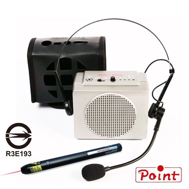 【超值套餐】波音特DF-818教學麥克風+經典紅光雷射筆，專業解說員、教師上課必備(小蜜蜂,擴音機,揚聲器)