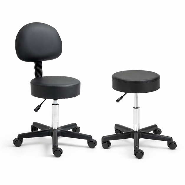 史上最好推滾輪小圓椅/美容椅