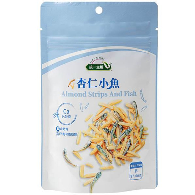 【統一生機】杏仁小魚