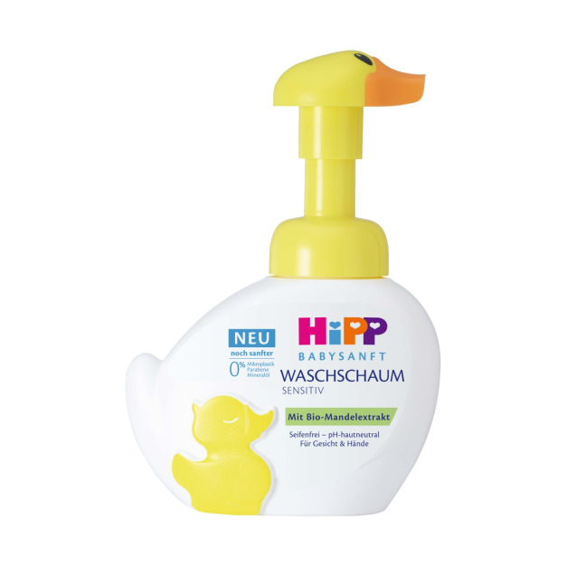 【HiPP喜寶】臉手清潔慕斯250ml