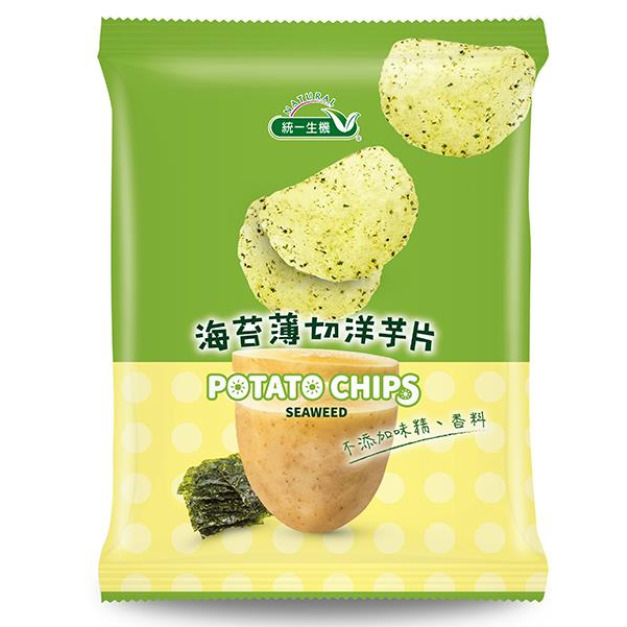 【統一生機】  海苔薄切洋芋片