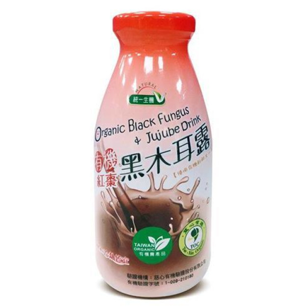 【統一生機】有機紅棗黑木耳露(箱)