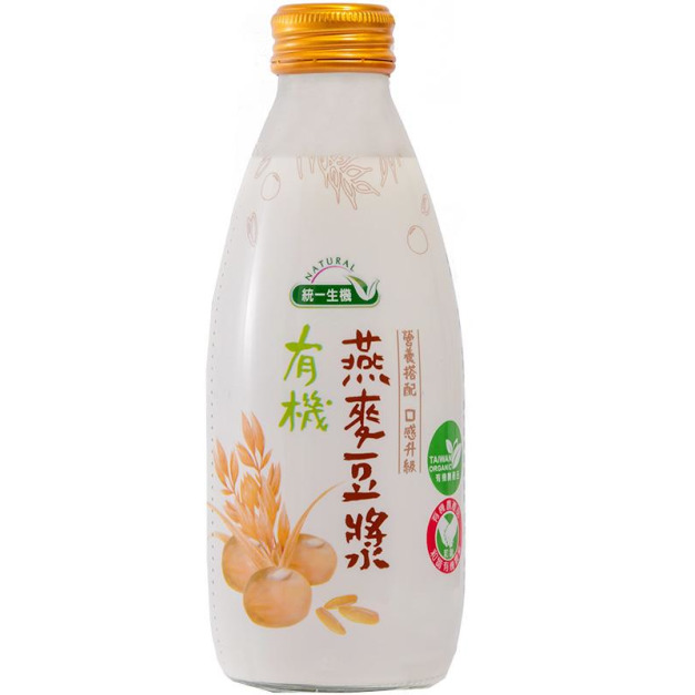 【統一生機】有機燕麥豆漿(箱)