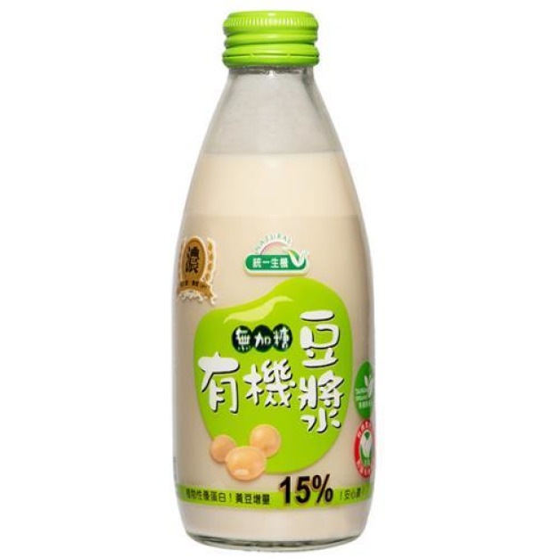 【統一生機】有機無加糖豆漿(箱)