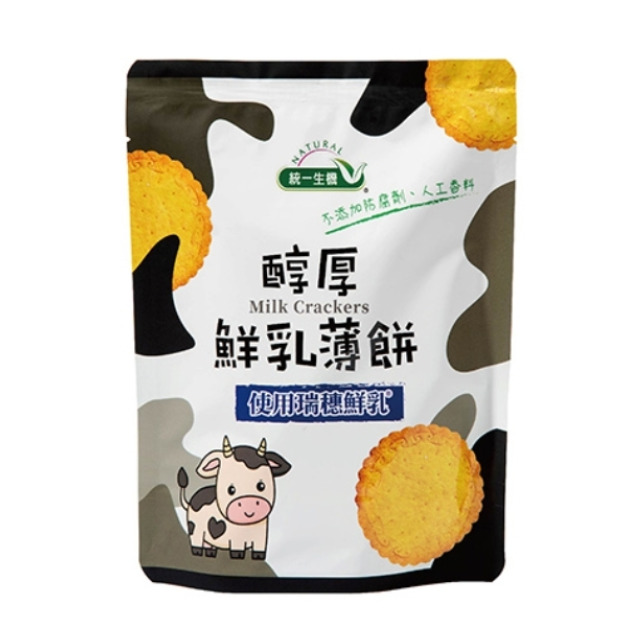 【統一生機】醇厚鮮乳薄餅