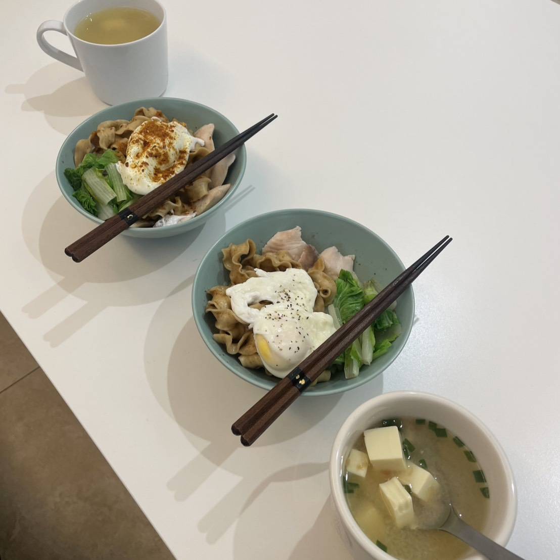 [粉絲分享]太空食袋：水波蛋麵