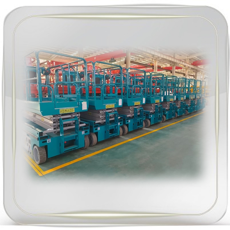 深入了解高空作業車-輪胎式剪刀車及其在建築與物流中的應用