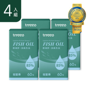 醇純鮮·頂級魚油4入
