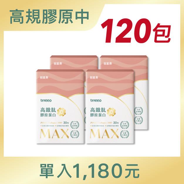 高緻肽MAX膠原蛋白4入