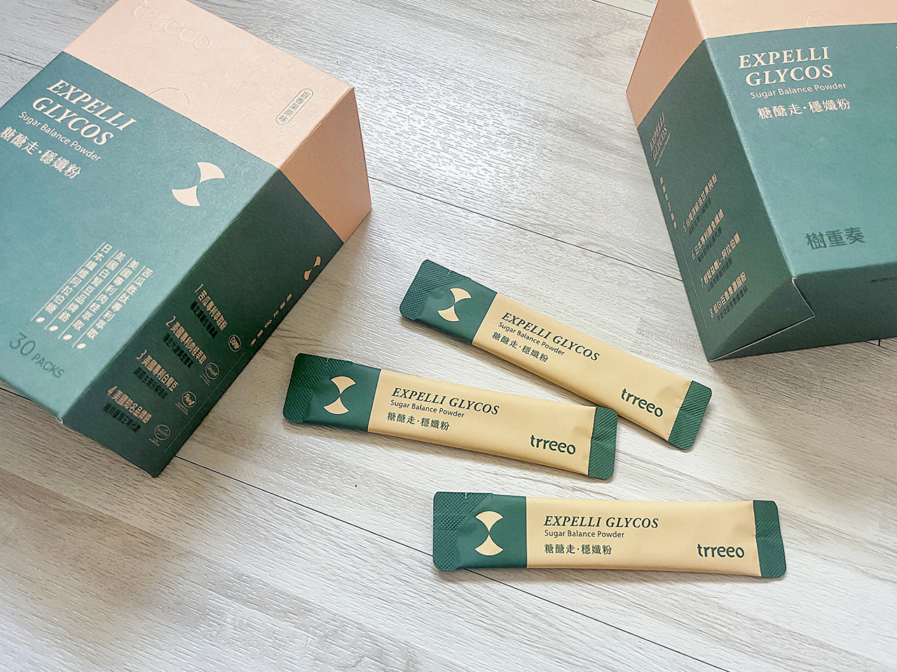 糖醣走穩孅粉一盒有30包，可以幫助醣類正常代謝