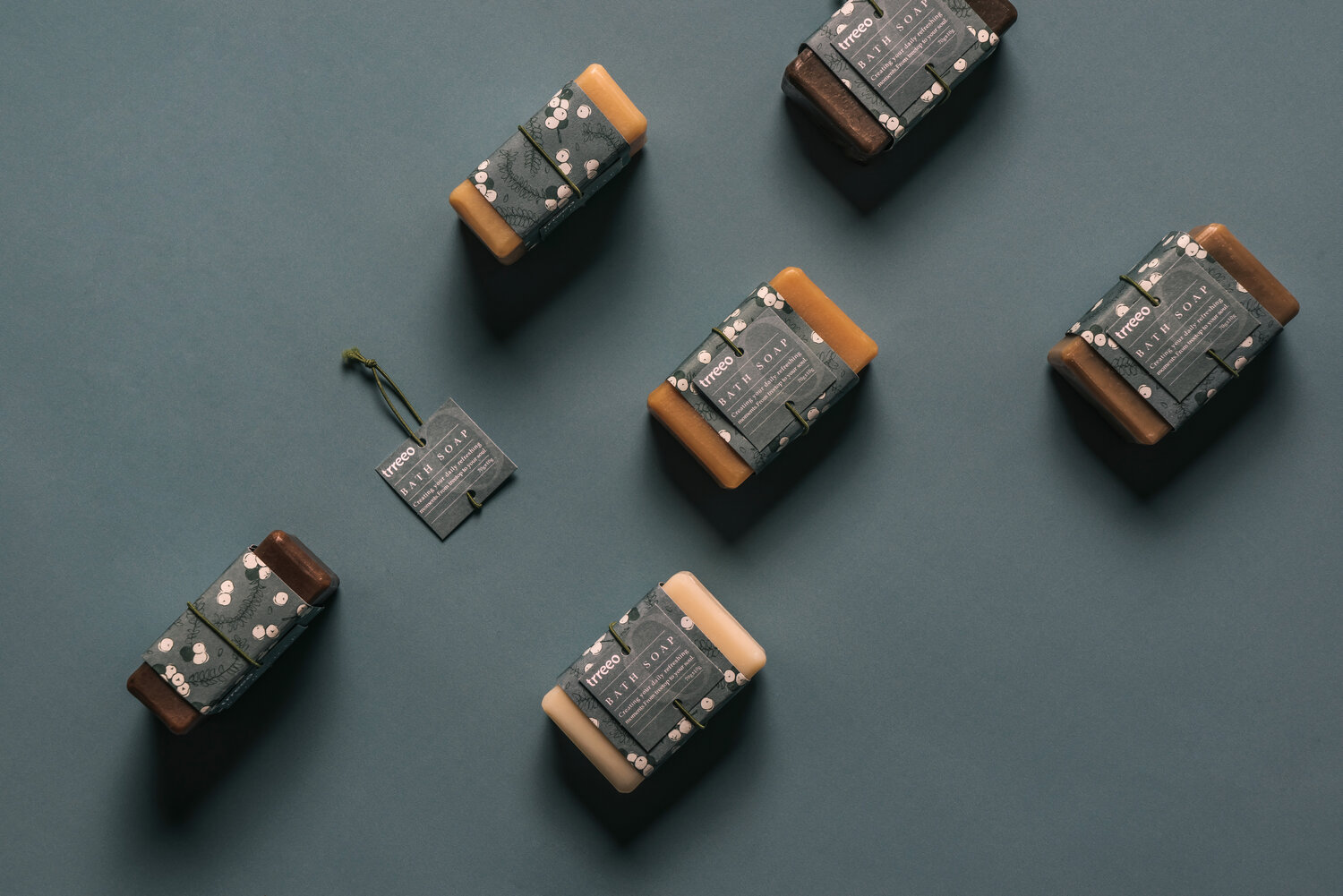 樹重奏森然手工皂禮盒組，由美可特設計