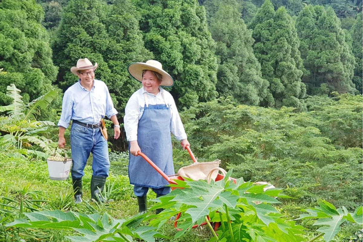 筱琳與爸爸的合影