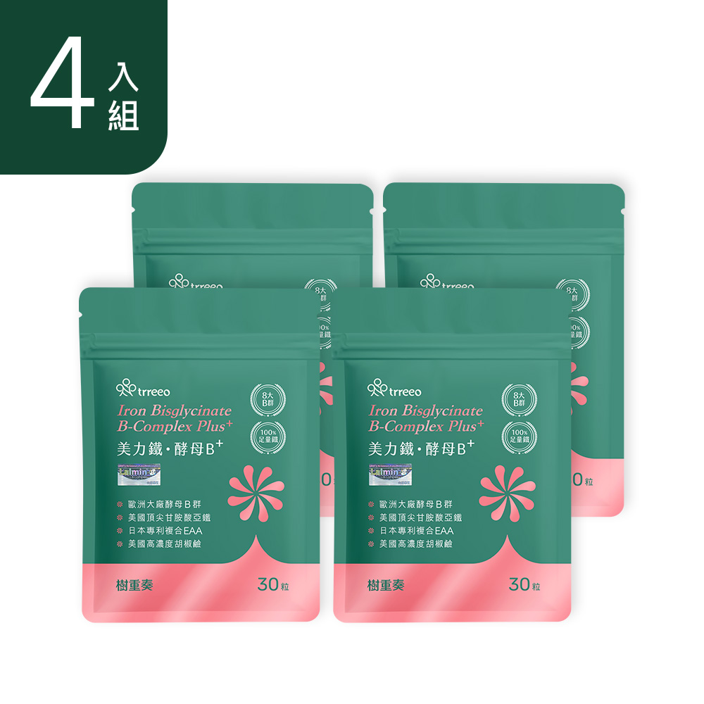 美力鐵·酵母B 4入